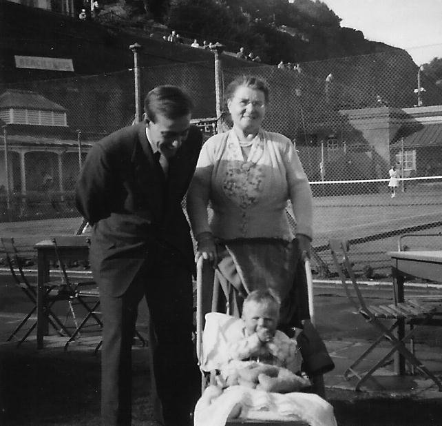 Me with my dad and my nan