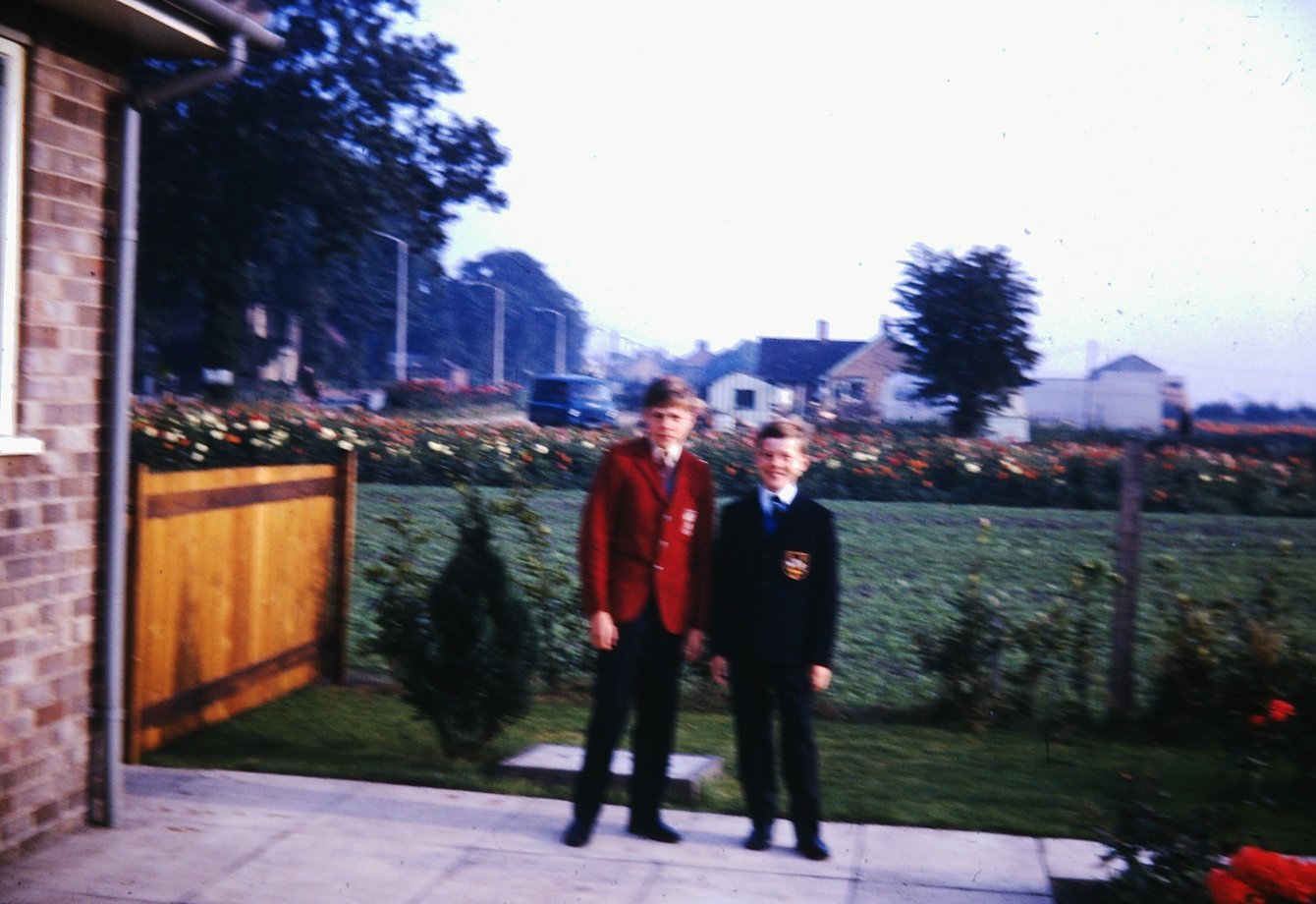 I’m the one with the naff uniform . . . .
