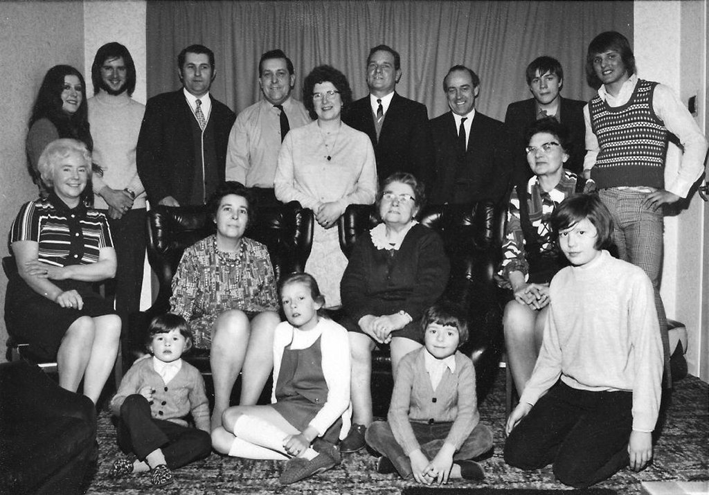 A family photo circa 1973