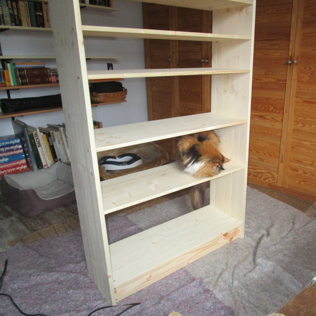 Tine inspects the finished unit
