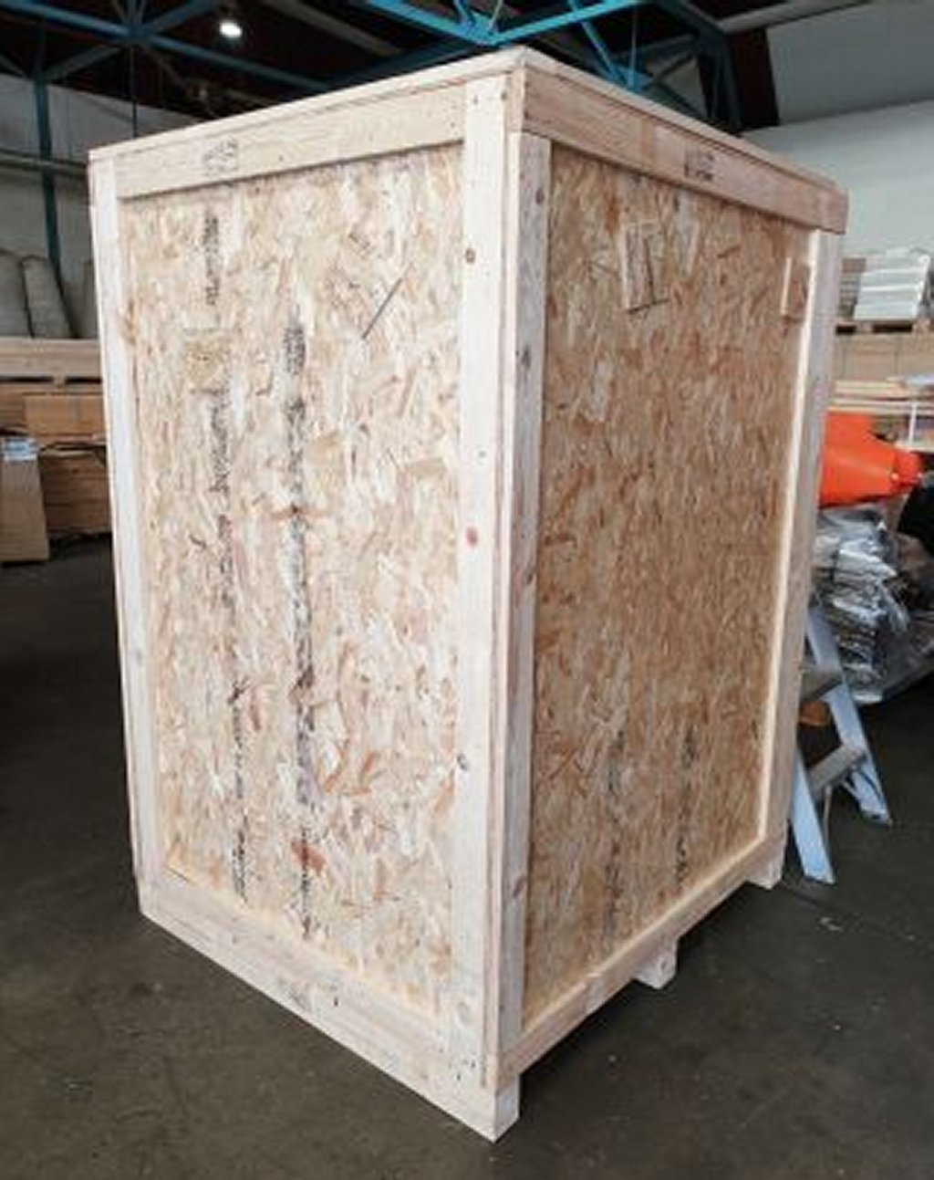 Activities included export packing and casemaking